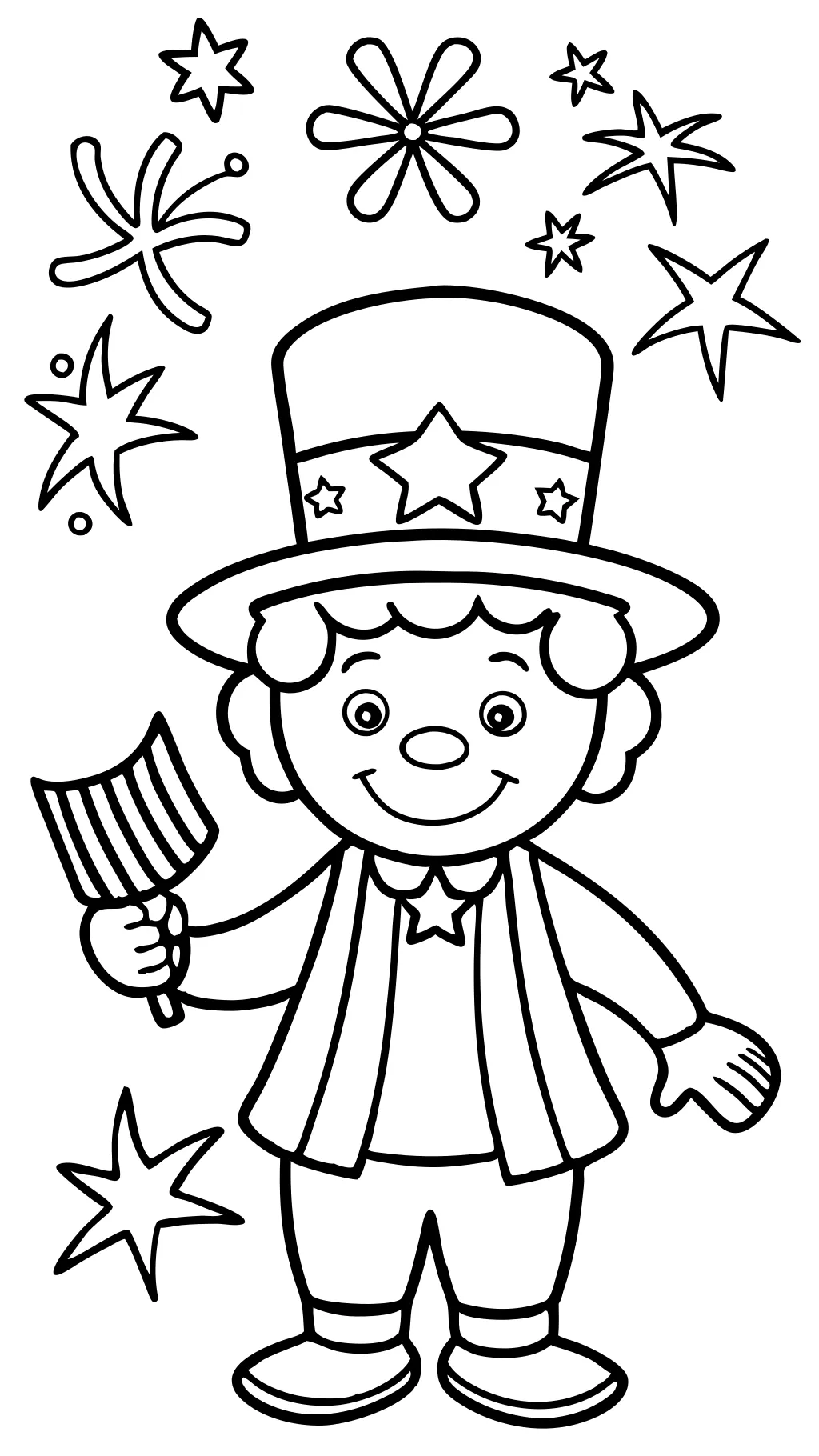 fourth of july coloring pages for kids